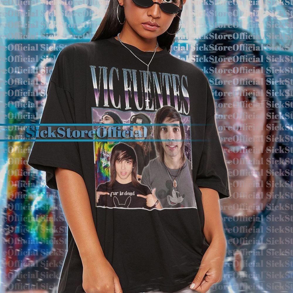Vic Fuentes Vintage 5 Vuitino Shirt Vic Fuentes Vintage 5 Vuitino Shirt